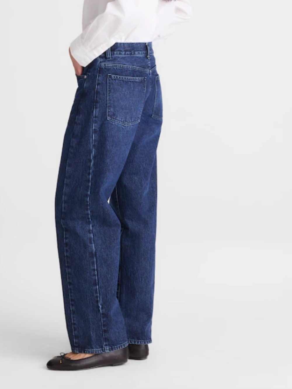 NWOT! Madewell Pieced Barrel Jeans Size 28 - Picture 7 of 7